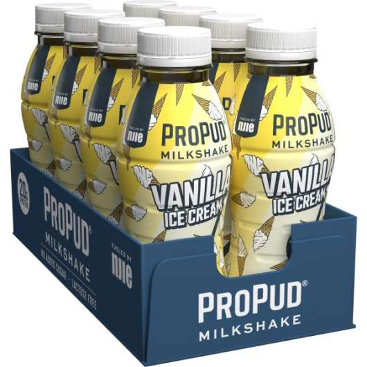 Njie ProPud Protein Milkshake Vanilla Ice Cream 8-pack