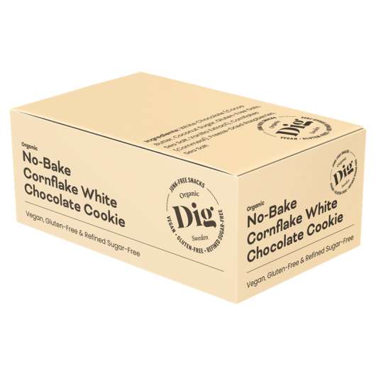 No-Bake Cornflake White Chocolate Cookie Box 12 st