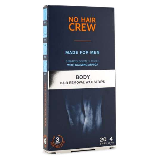 No Hair Crew Hair Removal Wax Strips 1 st
