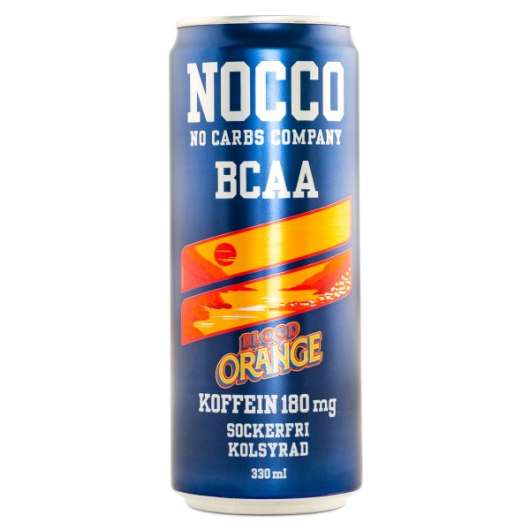 NOCCO BCAA, Blood Orange, Koffein, 1 st