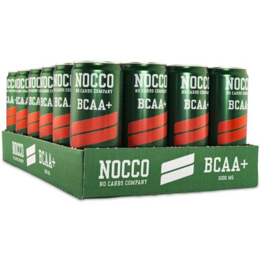 NOCCO BCAA Hallon/Citron, Koffeinfri 24-pack