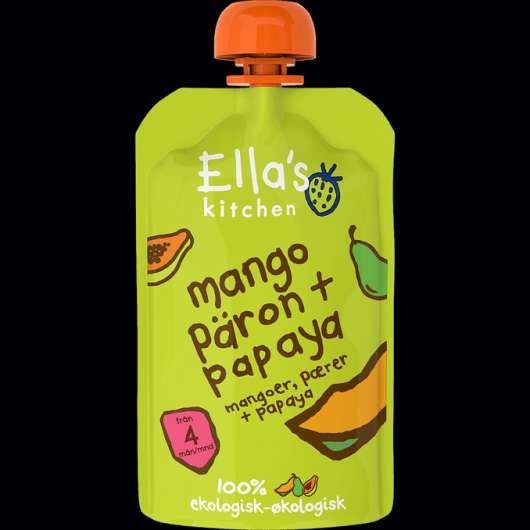 Not set 5 x Klämmis Smoothie Mango Päron Papaya