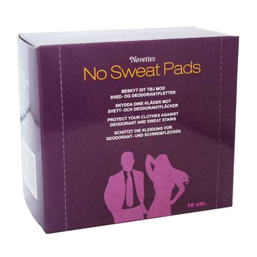 Novettes No Sweat Pads 16-pack