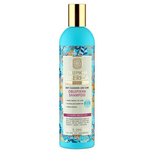 NS Oblepikha Siberica Shampoo Deep Cleansing and Care , 400 ml