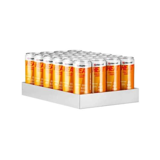 Nutramino Heat Orange Energidryck 24-pack