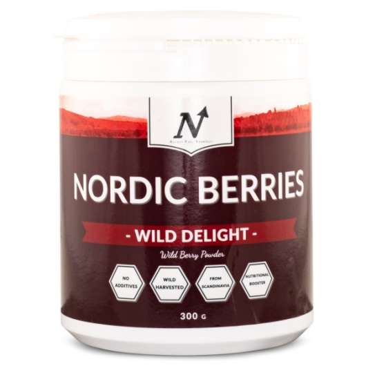 Nyttoteket Nordic Berries - Kort datum 300 g