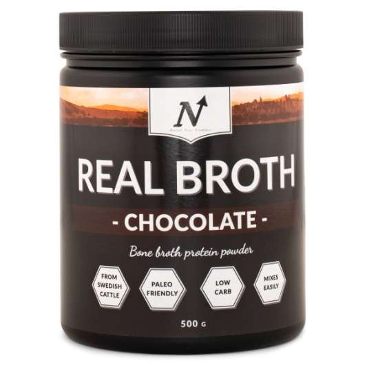 Nyttoteket Real Broth, Chocolate, 500 g