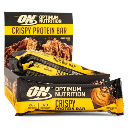 Optimum Nutrition Protein Crisp Bar Peanut butter 10-pack