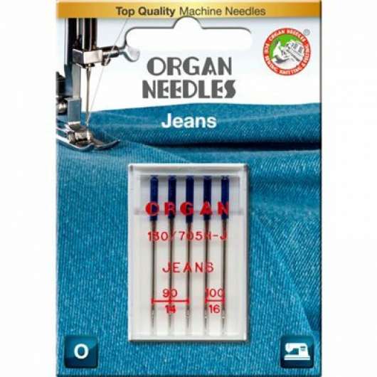 Organ Mixed Jeans Needles Symaskin