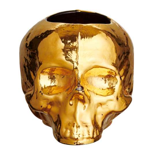 Orrefors - Still Life Skull Ljuslykta 8,5 cm Guld