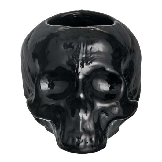 Orrefors - Still Life Skull Ljuslykta 8,5 cm Svart