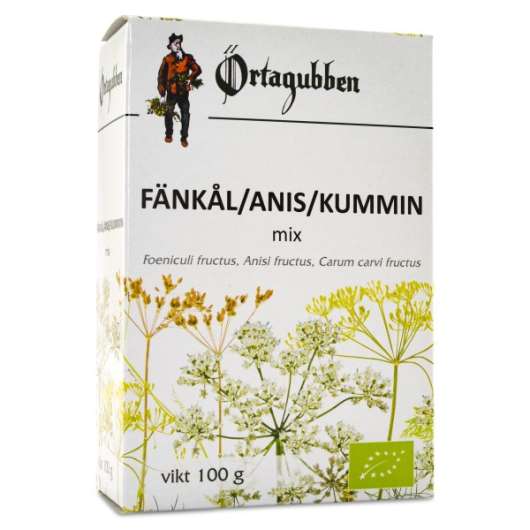 Örtagubben Fänkål/Anis/Kummin 100 g