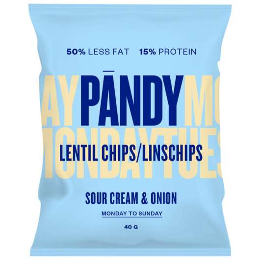Pändy 3 x Linschips Sourcream & Onion