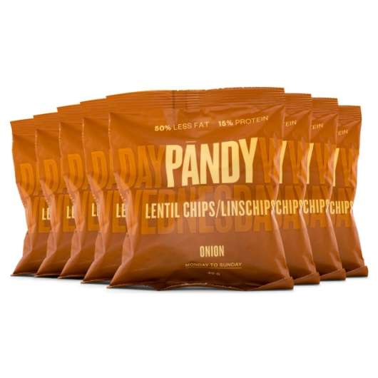 Pändy Linschips - Utgående Onion 10-pack