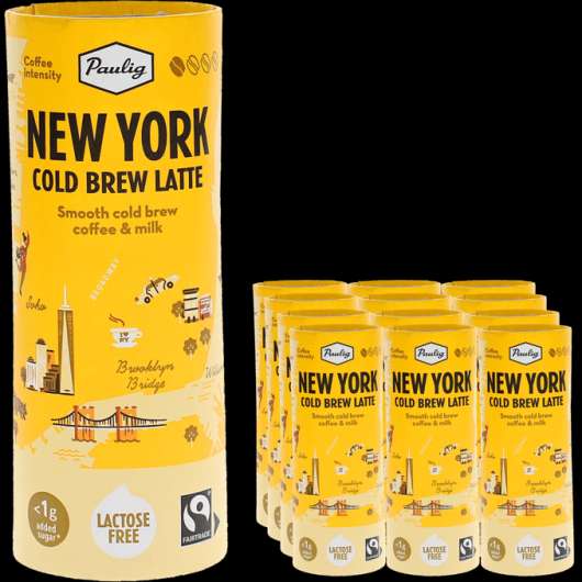 Paulig Cold Brew Latte 12-pack