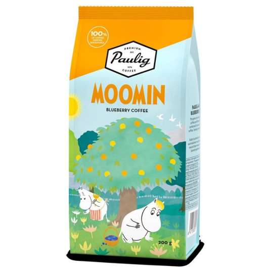 Paulig Moomin Malet Kaffe Blåbär
