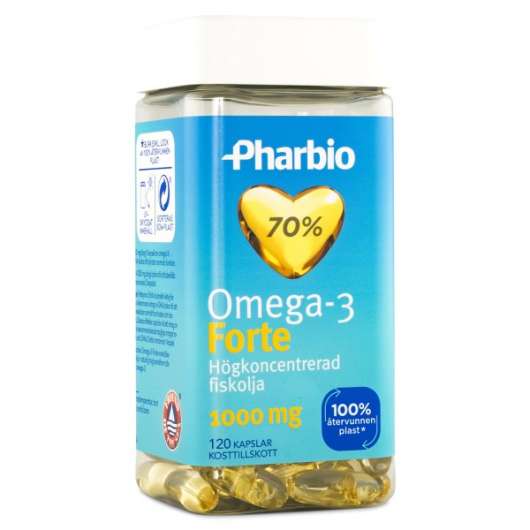 Pharbio Omega-3 Forte, 120 kaps