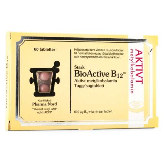 Pharma Nord BioActive B12, 60 tabl