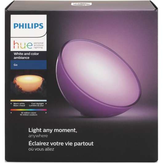 Philips Bordslampa HUE Go vit
