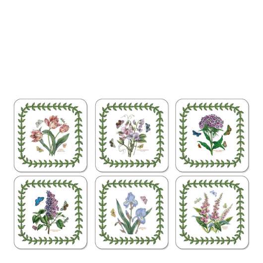 Pimpernel - Botanic Garden Glasunderlägg 6-pack