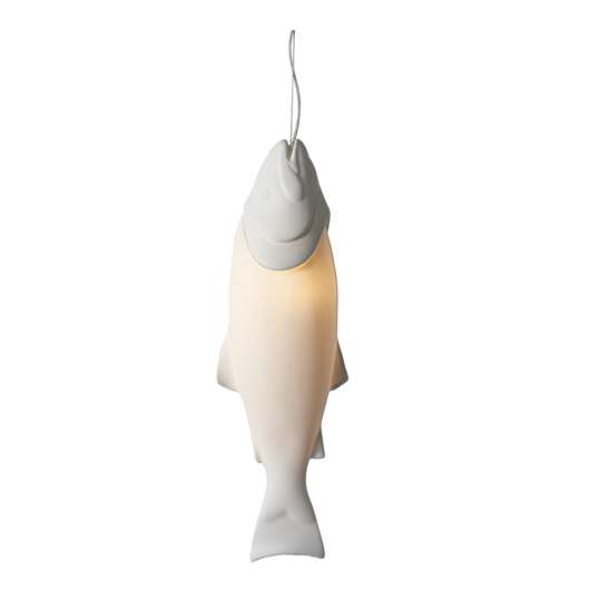 Pols Potten - My Kiss Fish Taklampa Fisk 57 cm Vit