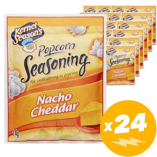 Popcornkrydda Cheddar 24-pack - 80% rabatt