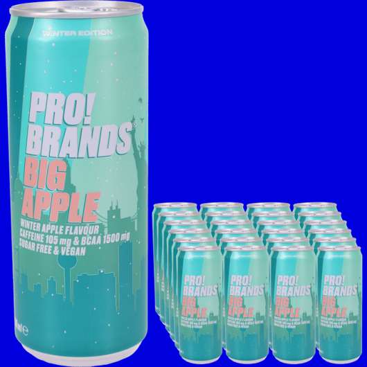 Pro!Brands BCAA Dryck Big Apple 24-pack