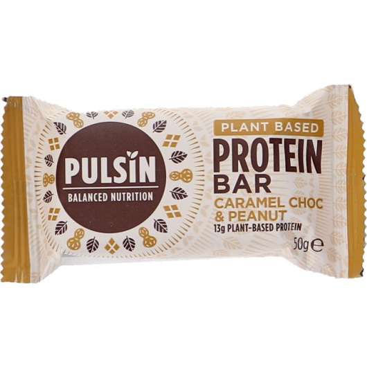 Pulsin 2 x Proteinbar Caramel Chocolate & Peanut