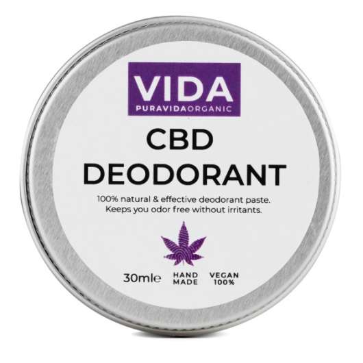 Pura Vida CBD Cream Deodorant 30 ml