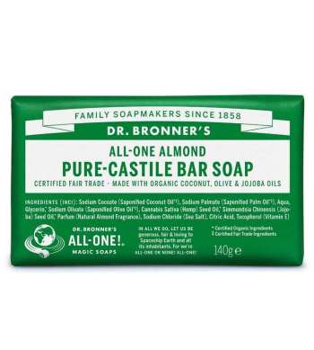 Pure Castile Bar Soap Almond