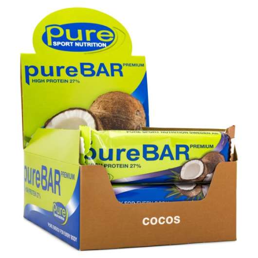 Pure Sport Nutrition Pure Bar Premium Cocos 20-pack