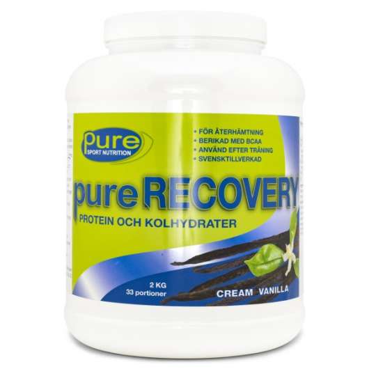 Pure Sport Nutrition Recovery Cream Vanilla 2 kg
