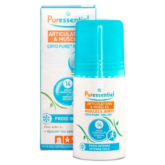 Puressentiel Muscles & Joints Cryo Pure Roller with 14 Essential, 75 ml