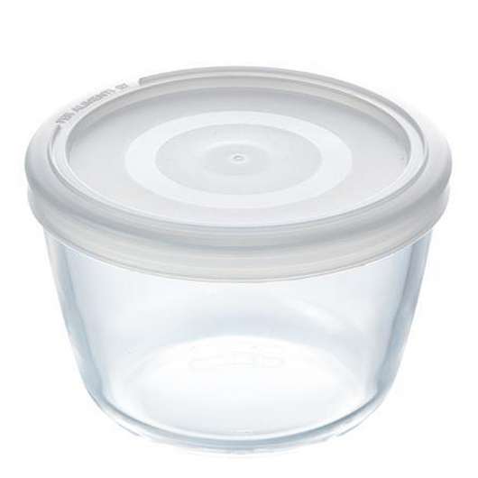 Pyrex - Cook & Freeze Glasskål med Lock 1,6 L Klar