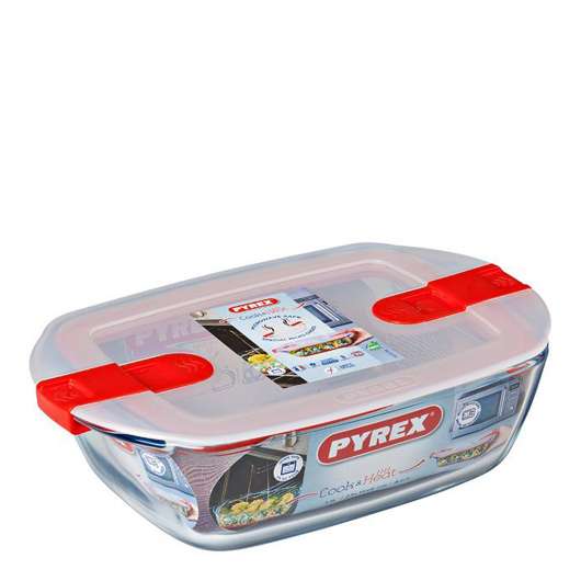 Pyrex - Cook & Heat Matlåda 23x15 cm 1,1 L