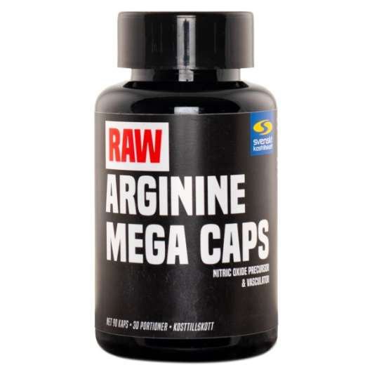 RAW Arginine Mega Caps, 90 kaps