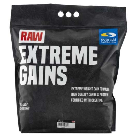 RAW Extreme Gains - Kort datum Apple Pie 4,5 kg