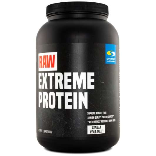 RAW Extreme Protein, Vanilla Pear Split, 900 g