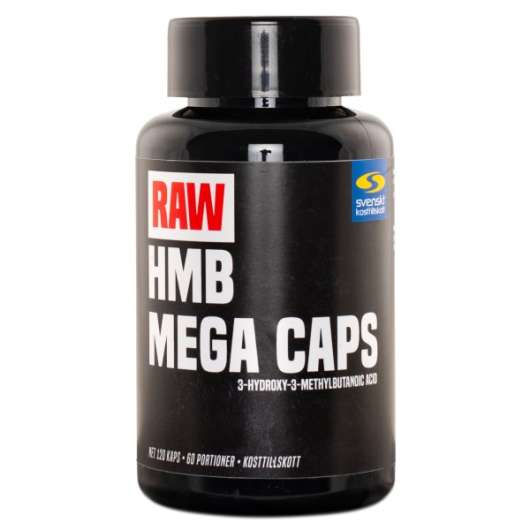 RAW HMB Mega Caps, 120 kaps