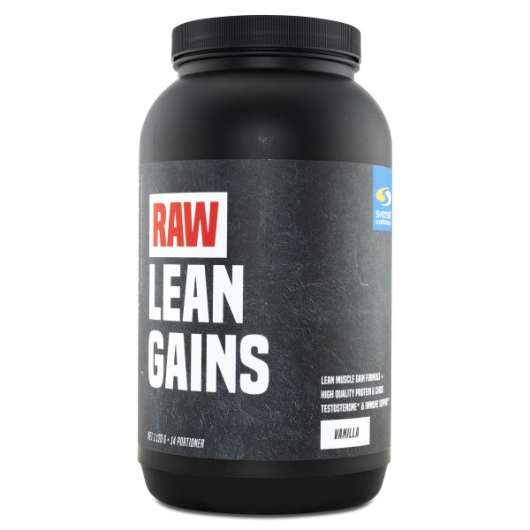 RAW Lean Gains - Kort datum Vanilla 1120 g