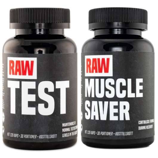 RAW Test + RAW Muscle Saver Paket