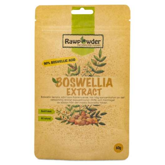 Rawpowder Boswellia extrakt, 60 g