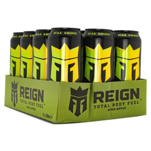 REIGN Total Body Fuel Sour Apple 12-pack