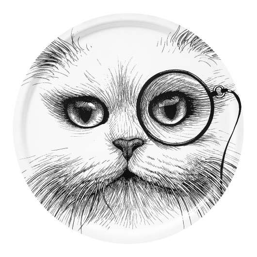 Rory Dobner - Tremendous Tray Cat Monocle 38 cm