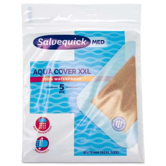 Salvequick Aqua Cover XXL, 5-pack