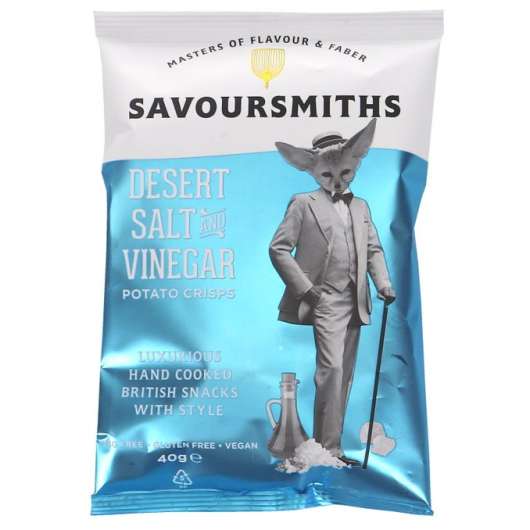 Savoursmiths 2 x Chips Salt & Vinegar