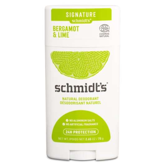 Schmidts Deostick 75 g Bergamott & Lime
