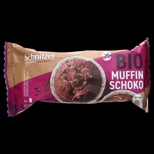 Schnitzer Muffins Mörk Choklad Eko