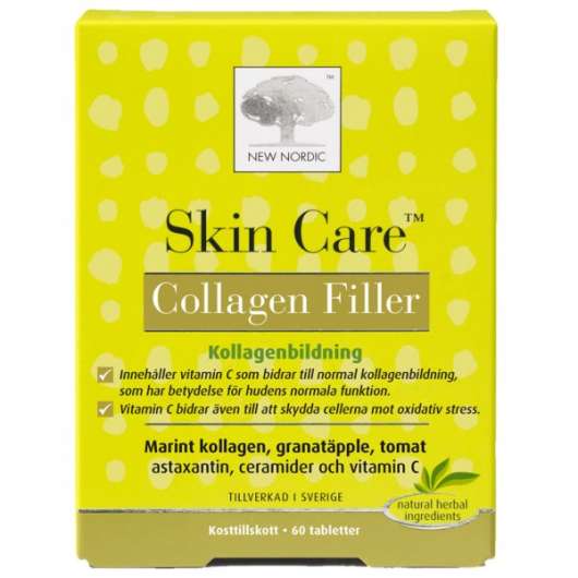 Skin Care Collagen Filler 60 tabl