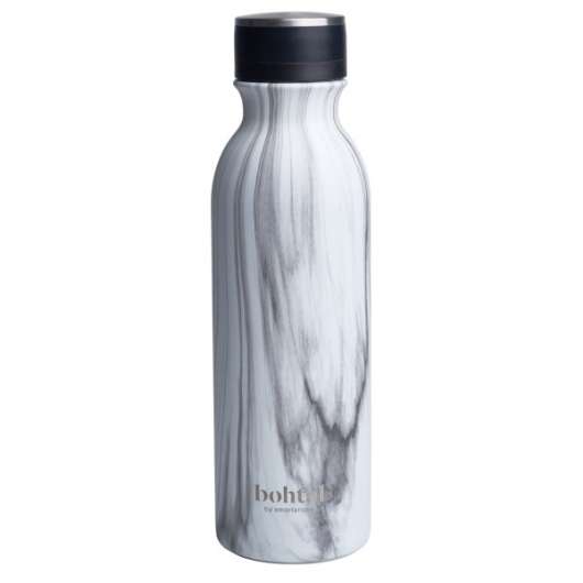 Smartshake Bohtal Insulated Flask 600 ml White Marble